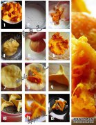 制作南瓜派时，不要加入面粉，这两种成分中的