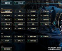 分配区域阻力分类，Ionia是B，范数是A，它是预定