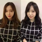 刘涛终于改变了自己的发型，然后又将两件外套
