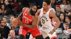 太熟悉了，哈登1v1卫冕DeRozan，但只是嘲笑这个球