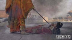 当金州去世时，它是多么尴尬，皇帝被绞死，所