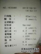 我的PH尿液测试结果是5.5，不是正常的，是酸性的