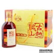 10°病房岳山山绍兴黄酒3年500ml的价格，多少钱？