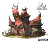 CG原画施工现场